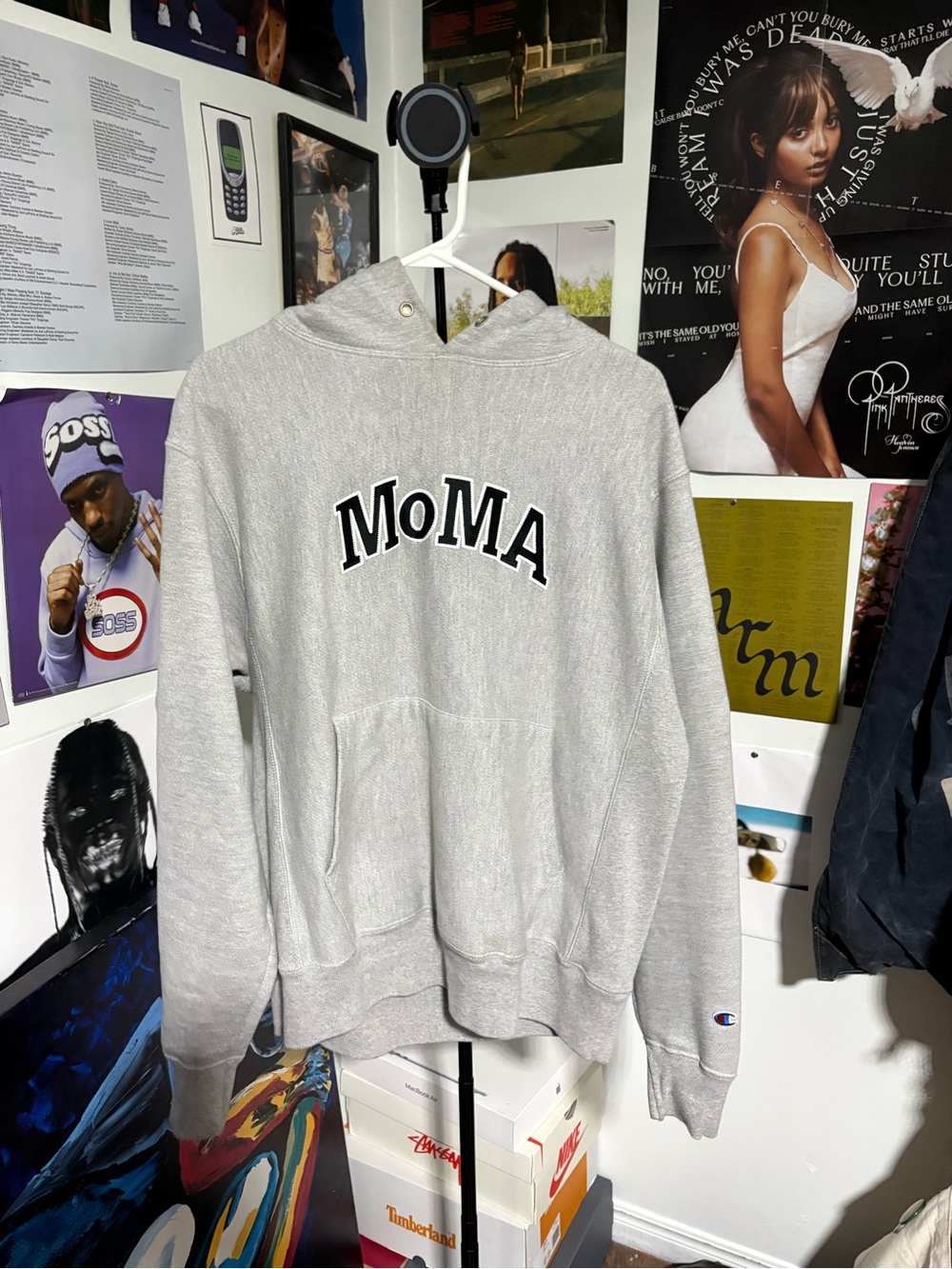 MoMa champion reverse weave hoodie